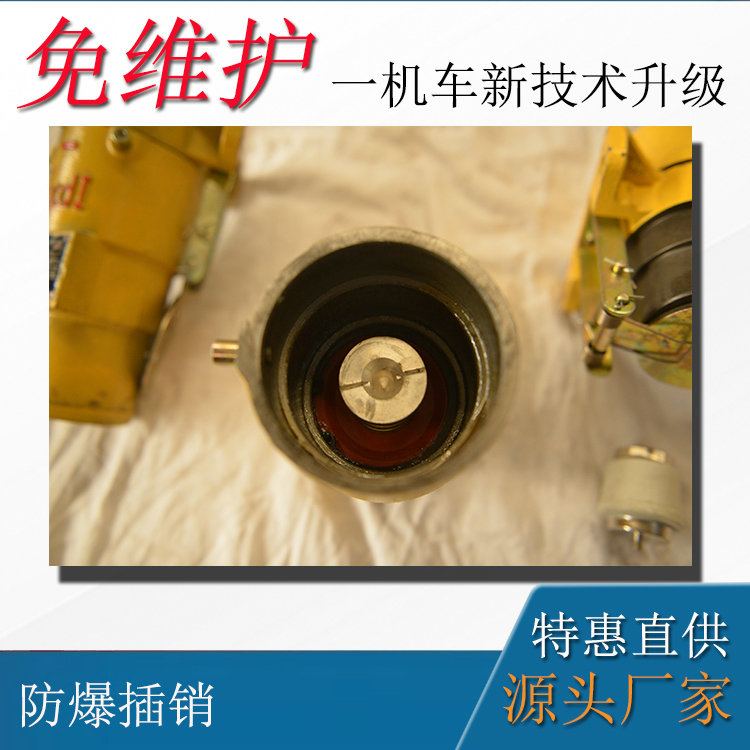 礦用防爆電瓶車12噸車配件防爆插銷內(nèi)芯